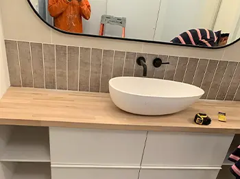 Bathrooms - JFB CARPENTRY CORP